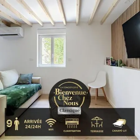 2 Duplex Climatises 9 Pers Brezet